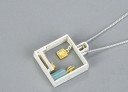 Collier femme avec pendentif D575 2