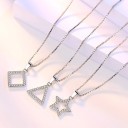 Collier femme avec pendentif D610 2