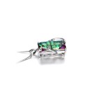 Collier femme avec pendentif D614 3