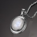 Collier femme avec pendentif D663 2
