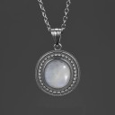 Collier femme avec pendentif D663 5
