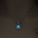 Collier femme avec pendentif D67 3