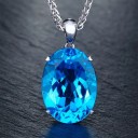 Collier femme avec pendentif D718 7