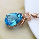 Collier femme avec pendentif D718 13