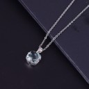 Collier femme avec pendentif D796 4