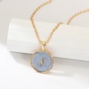 Collier femme avec pendentif G733 9