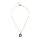 Collier femme avec pendentif G733 4