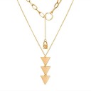 Collier femme avec pendentifs G812 4