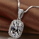 Collier femme avec pierre D415 2