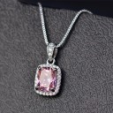 Collier femme avec pierre D415 3