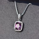 Collier femme avec pierre D415 7