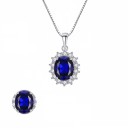 Collier femme avec pierre M38 1