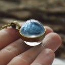 Collier Femme avec Planète D378 8
