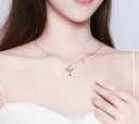 Collier Femme avec Planète et Lune 2