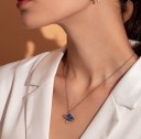 Collier femme avec planète G627 2