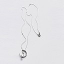 Collier femme chat sur la lune 4