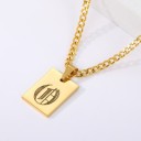 Collier femme lettre D135 18