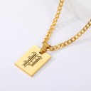 Collier femme lettre D135 19