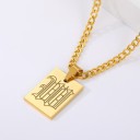 Collier femme lettre D135 26