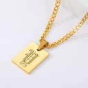 Collier femme lettre D135 28