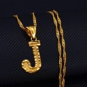 Collier femme lettre D142 15