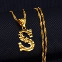 Collier femme lettre D142 24