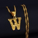 Collier femme lettre D142 28