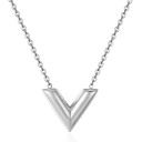 Collier femme lettre V G830 4