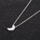 Collier femme lune 2