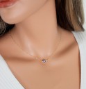 Collier femme œil D152 2