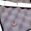 Collier femme papillon D141 2