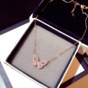 Collier femme papillon D141 3