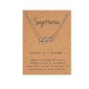 Collier femme signe du zodiaque D185 11