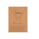Collier femme signe du zodiaque D185 16