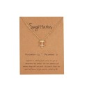 Collier femme signe du zodiaque D185 23