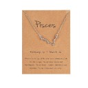 Collier femme signe du zodiaque D185 2