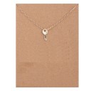 Collier fin pour femme avec pendentif G762 1