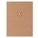 Collier fin pour femme avec pendentif G762 9