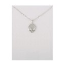 Collier fin pour femmes avec pendentif G763 13