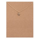 Collier fin pour femmes avec pendentif G763 6