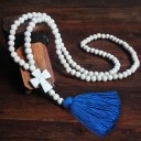 Collier long pour femme avec des perles 15