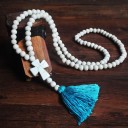 Collier long pour femme avec des perles 19