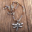 Collier long pour femme avec libellule 7