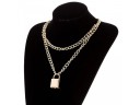 Collier long pour femme avec pendentif 8