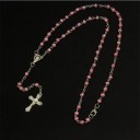 Collier long pour femme avec pendentif croix 4