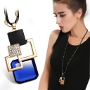 Collier long pour femme avec pendentif D53 3