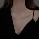 Collier long pour femme D528 1