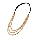 Collier long triple pour femme 7