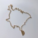 Collier massif pour femmes avec pendentif 2