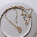 Collier massif pour femmes avec pendentif 4